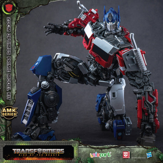 [In Stock] Yolopark Transformers Rise of the Beasts AMK Series 20cm Optimus Prime Pre-assembled Model Kit