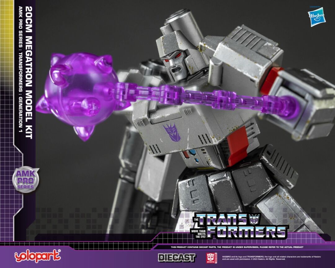 [Preorder] Yolopark Transformers Amk Pro Series G1 Megatron Model Kit 20cm Tall