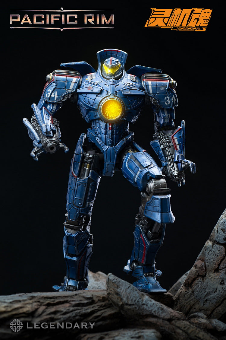 [Preorder] LingJiHun Pacific Rim Gipsy Danger 20cm Action Figure