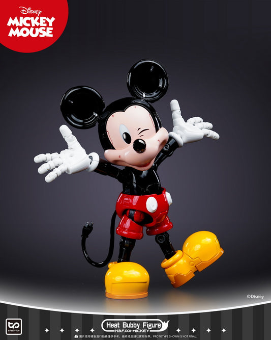 [In Stock] Heatboys HBF001 Mecha Mickey Mouse Classic Ver. Alloy Metal Action Figure