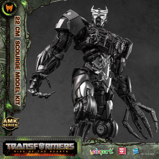 [Preorder] Yolopark Transformers Rise of the Beasts AMK Series 22cm Scourge Pre-assembled Model Kit