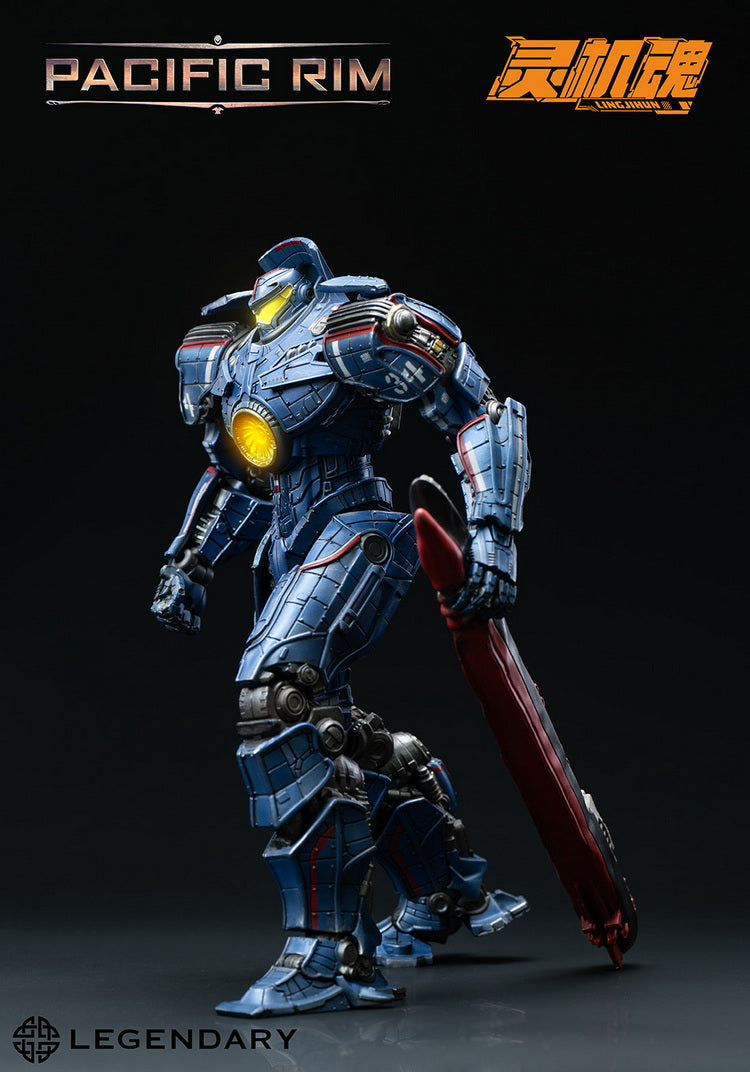 [Preorder] LingJiHun Pacific Rim Gipsy Danger 20cm Action Figure