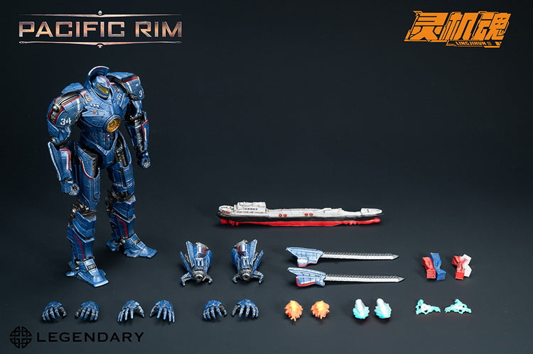 [Preorder] LingJiHun Pacific Rim Gipsy Danger 20cm Action Figure