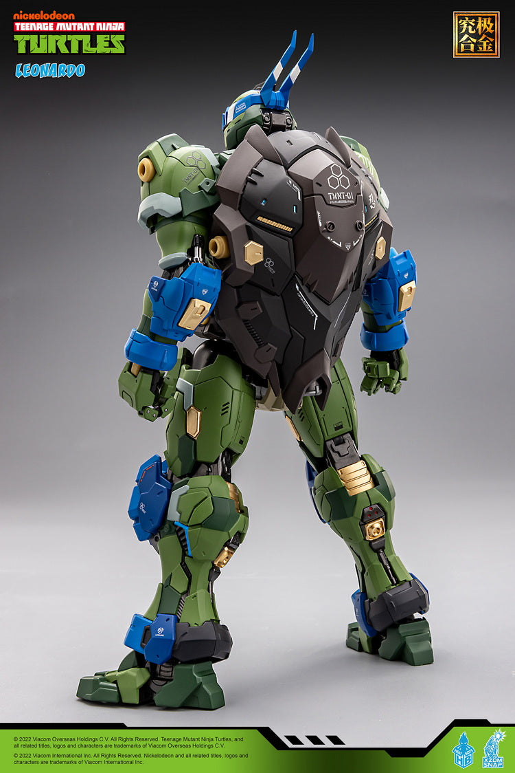 [In Stock] Heatboys HB0012 Mecha TMNT Leonardo Teenage Mutant Ninja Turtles Alloy Action Figure