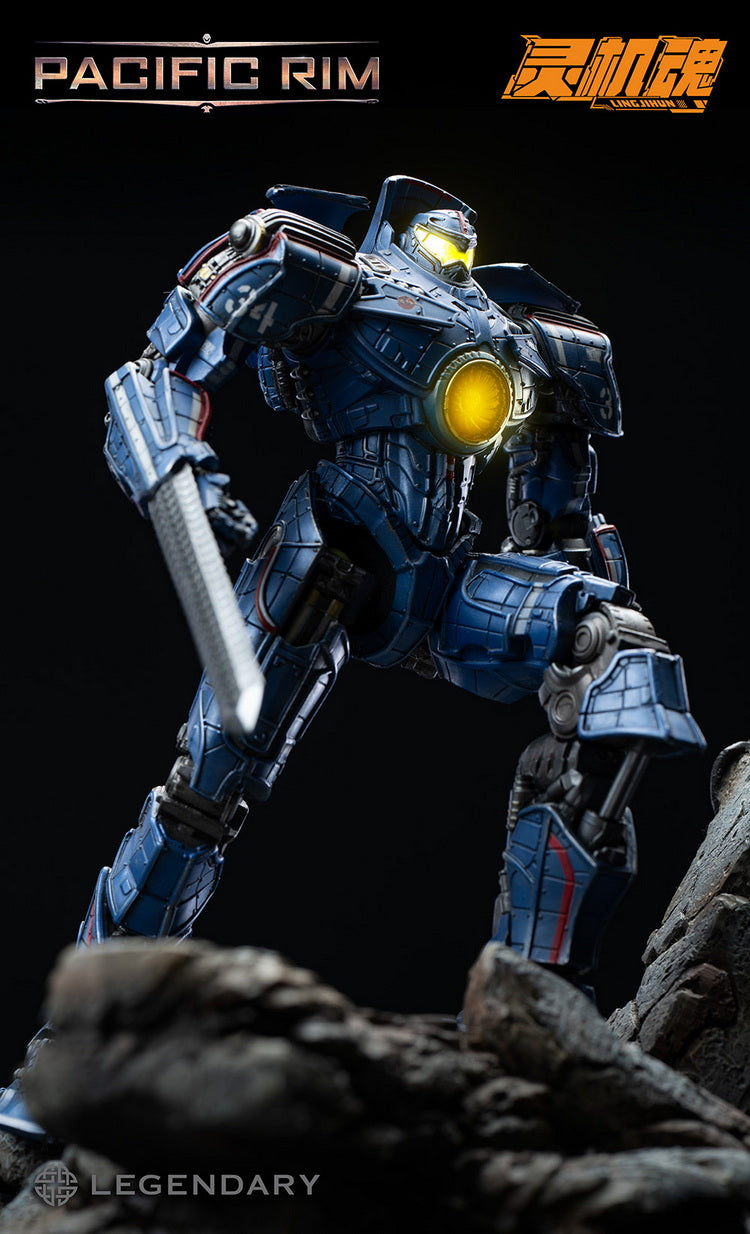 [Preorder] LingJiHun Pacific Rim Gipsy Danger 20cm Action Figure