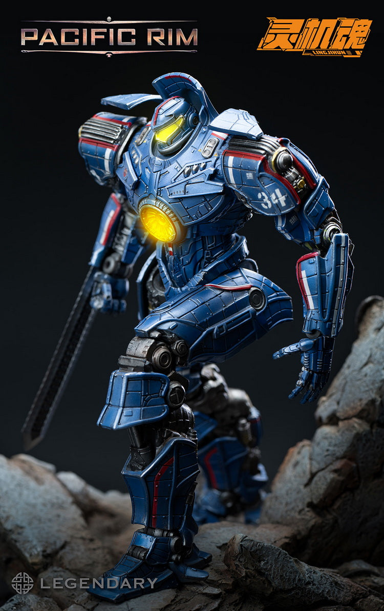 [Preorder] LingJiHun Pacific Rim Gipsy Danger 20cm Action Figure