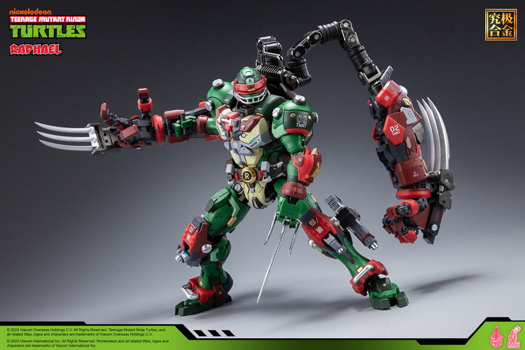 [In Stock] Heatboys HB0013 TMNT Raphael Mutant Ninja Turtles Action Figure