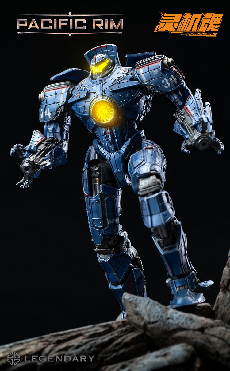 [Preorder] LingJiHun Pacific Rim Gipsy Danger 20cm Action Figure