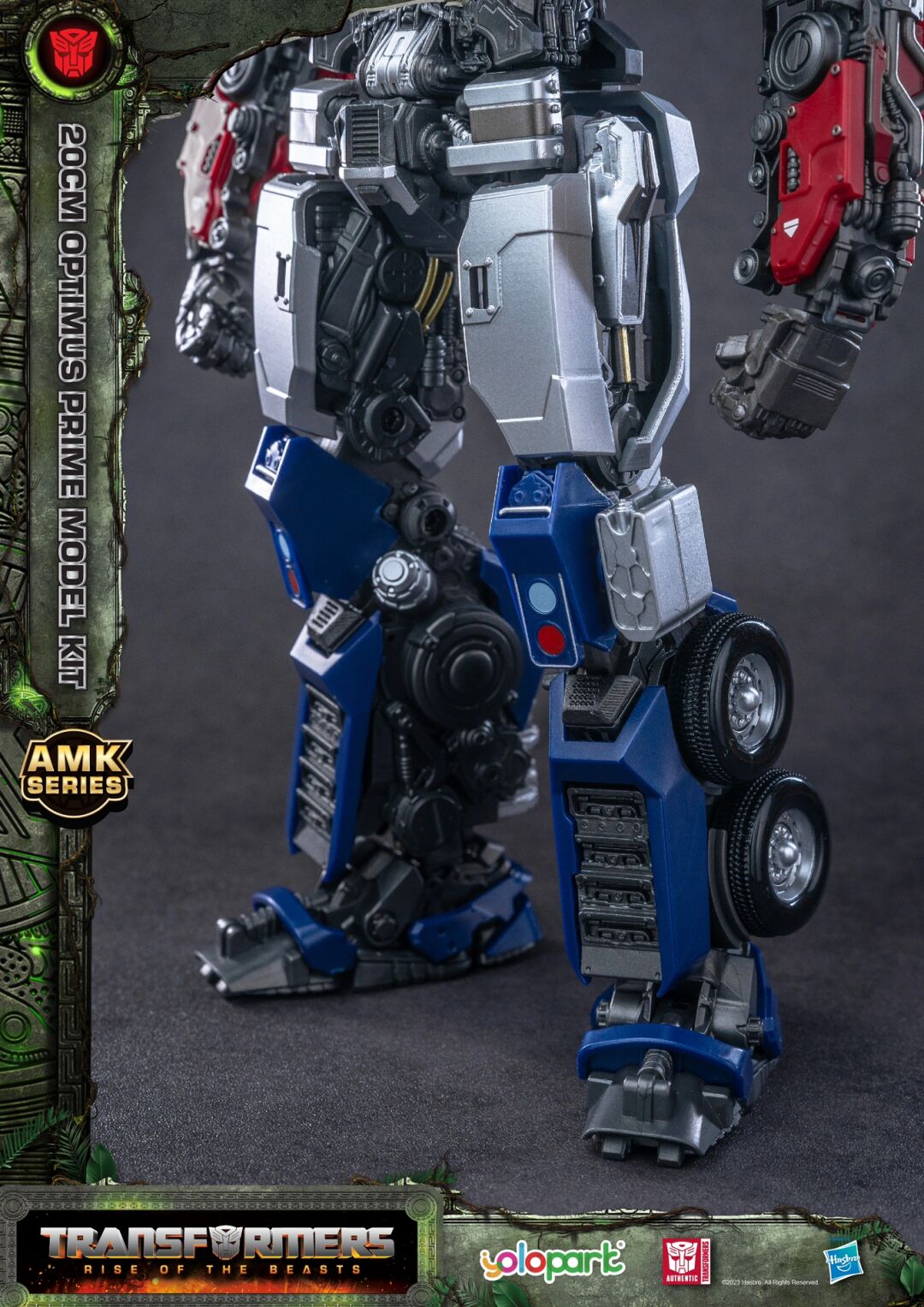 [In Stock] Yolopark Transformers Rise of the Beasts AMK Series 20cm Optimus Prime Pre-assembled Model Kit